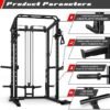 RitFit Power Cage with Optional LAT PullDown/Cable Crossover...