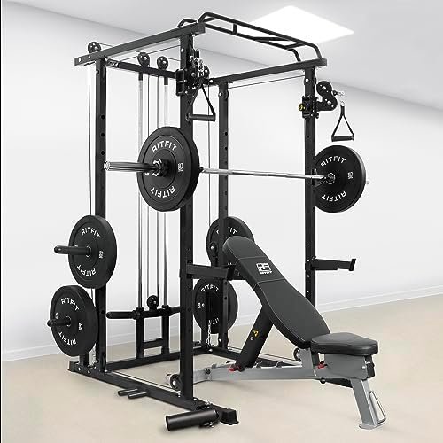RitFit Power Cage with Optional LAT PullDown/Cable Crossover...