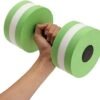 Swimming Pool Dumbbells Set Of 2 High-Density Eva Foam Dumbb...