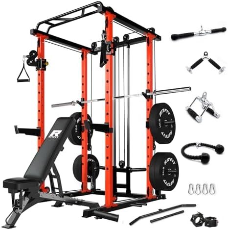 RitFit Power Cage with Optional LAT PullDown/Cable Crossover...
