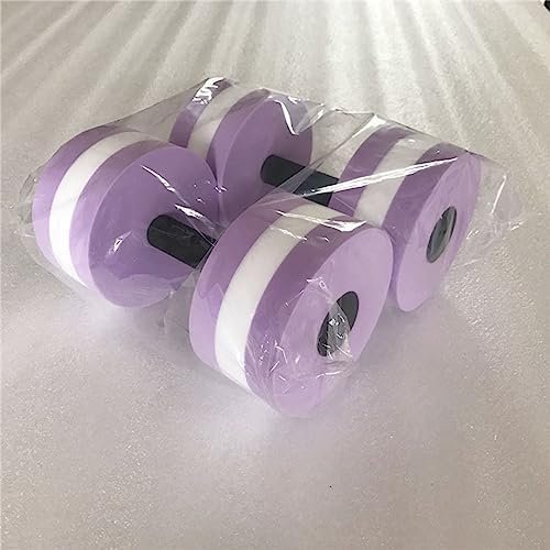 Swimming Pool Dumbbells Set Of 2 High-Density Eva Foam Dumbb...
