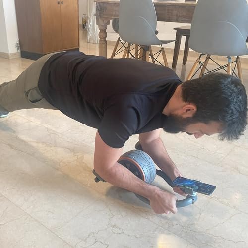 Official CoreFlex4D Dynamic Ab Roller with VIDEO TRAINING, G...