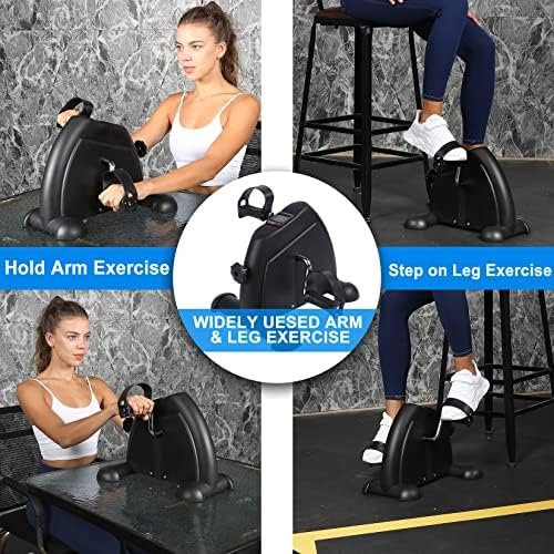 YSSOA Pedal Exercise Bike, Under Desk Bike Pedal Exerciser, ...