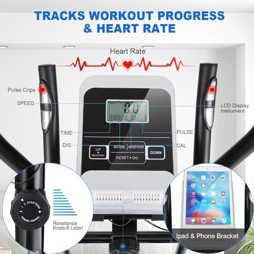 Exercise Equipment Pro Elliptical Machine, Eliptical Cross T...