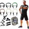 Bodylastics Resistance Band Set - Resistance Bands with Hand...
