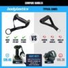 Bodylastics Resistance Band Set - Resistance Bands with Hand...