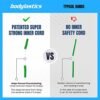 Bodylastics Resistance Band Set - Resistance Bands with Hand...