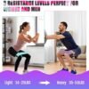 Fabric Resistance Bands, 3 Level Non-Slip Exercise Booty Ban...