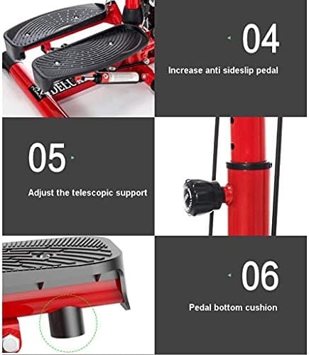 Stepper,Mini-Swing Twist Step Machine for Exercise with Hand...