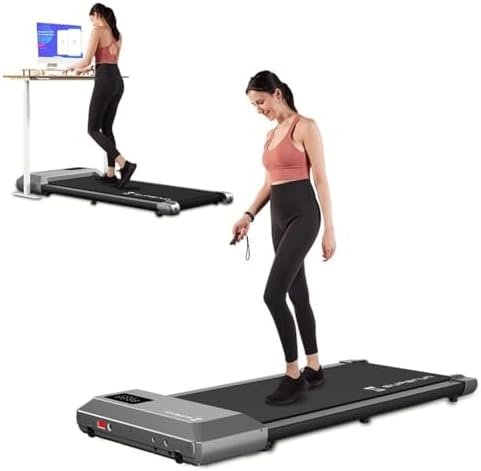 2024 Newest Walking Pad Treadmill, 2.5 HP Under Desk Treadmi...