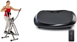 Sunny Health & Fitness SF-E902 Air Walk Trainer Elliptical M...
