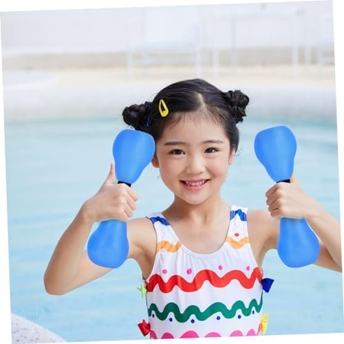 2pcs Water Sports Dumbbells Weighted Swim Gloves Adjustable ...