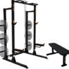 Chaos 4000 Power Rack, Exercise Squat Rack with Pull-Up Bar,...