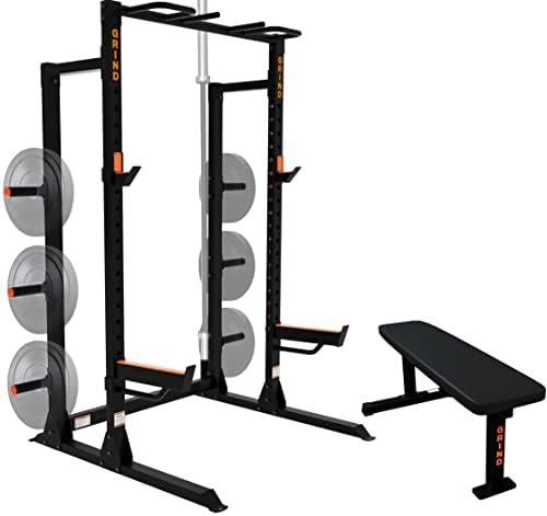 Chaos 4000 Power Rack, Exercise Squat Rack with Pull-Up Bar,...