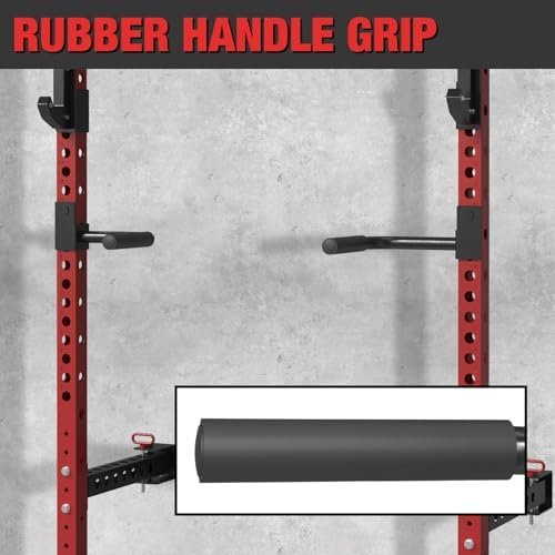 Mikolo Dip Bar Attachment for Squat Rack, Fit 2.36” x 2.36” ...