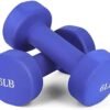 JBM Neoprene Dumbbell Pairs, 2-8lbs Hand Weight Set of 2 Non...