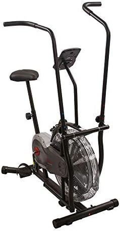 Sunny Health & Fitness Air Bike Fan Exercise Bike with Digit...