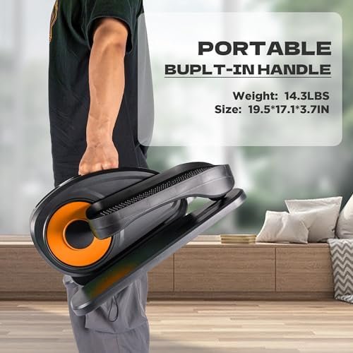 Under Desk Elliptical, Electric Foot Pedal Exerciser, Fully ...