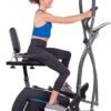 Body Champ 3-in-1 Exercise Machine, Trio Trainer, Elliptical...