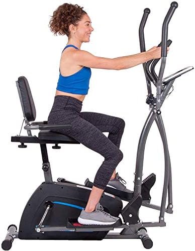 Body Champ 3-in-1 Exercise Machine, Trio Trainer, Elliptical...