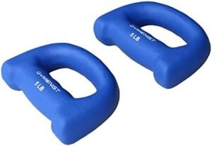 GYMENIST Set of 2 Hand Shaped Neoprene Exercise Workout Jogg...