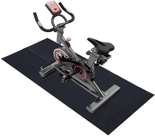 Treadmill Mat32" x 72",High-Density Durable Workout Mat,Fold...