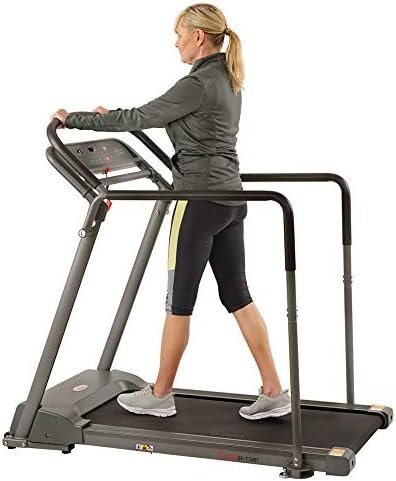 Sunny Health & Fitness Endurance Cardio Running Walking Trea...