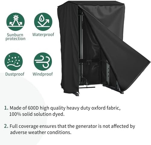 AKEfit Strength Training Cover - All-Weather Protective Cove...