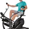 FreeStep LT1 Recumbent Cross Trainer Stepper - Zero-Impact E...