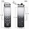 Enerbone 32 OZ Water Bottle, Leakproof BPA & Toxic Free, Mot...