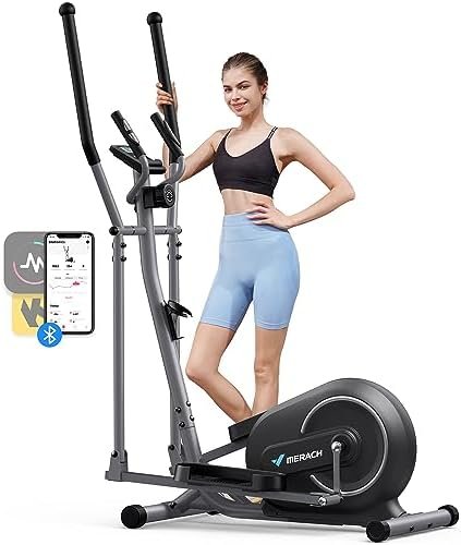 MERACH Elliptical Machine for Home, Elliptical Training Mach...