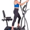 Body Champ 3-in-1 Exercise Machine, Trio Trainer, Elliptical...