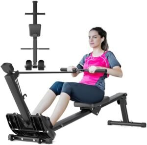 Rowing Machine for Home Use, Rowing Machine Foldable Rower w...
