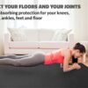 Gorilla Mats Premium Large Exercise Mat – 8' x 4' x 1/4" Ult...