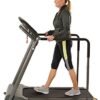 Sunny Health & Fitness Endurance Cardio Running Walking Trea...
