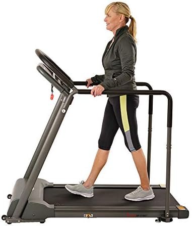 Sunny Health & Fitness Endurance Cardio Running Walking Trea...