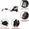 Sunny Health & Fitness Rowing Machine with Optional Magnetic...