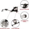 Sunny Health & Fitness Rowing Machine with Optional Magnetic...