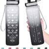 Enerbone 32 OZ Water Bottle, Leakproof BPA & Toxic Free, Mot...