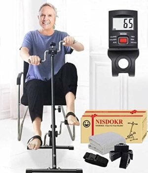 Pedal Exerciser Bike Hand Arm Leg and Knee Peddler Adjustabl...
