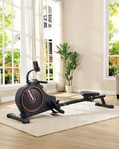 ECHANFIT Rowing Machine with Optional LCD/Backlight/Electron...