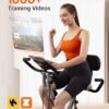 YOSUDA Exercise Bike, Folding Exercise Bike for Seniors 330L...