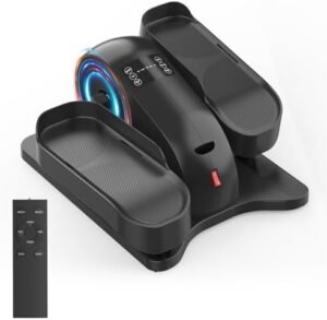 Under Desk Elliptical Machine, Electric Seated Pedal Exercis...