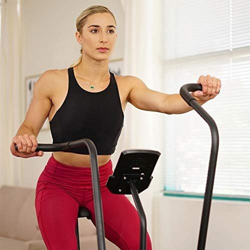 Sunny Health & Fitness Air Bike Fan Exercise Bike with Digit...