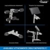Weight Bench, 7-Position Adjustable Multi-Position Full-Body...