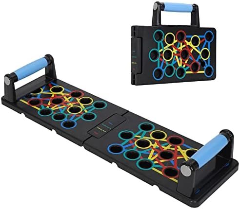 Push Up Board 9 in 1 Home Workout Equipment Multi-Functional...