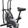 Sunny Health & Fitness Air Bike Fan Exercise Bike with Digit...