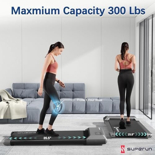 2024 Newest Walking Pad Treadmill, 2.5 HP Under Desk Treadmi...