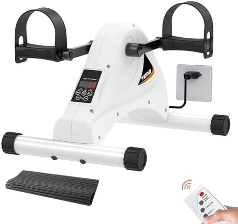 TODO Under Desk Bike Pedal Exerciser, Motorized Mini Exercis...