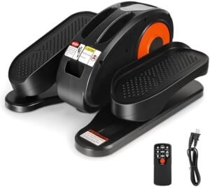 Under Desk Elliptical, Electric Seated Pedal Exerciser, Mini...